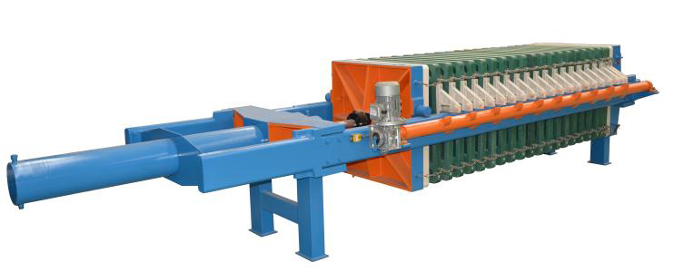 一次拉開(kāi)震打壓濾機(jī)(圖1)